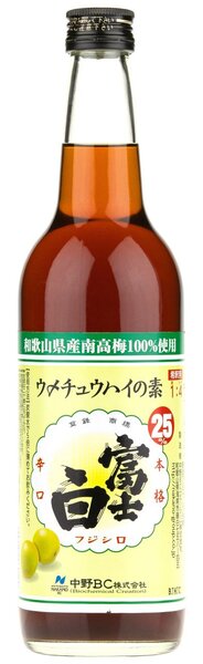 Nakano Fujishiro Ume Chuhai