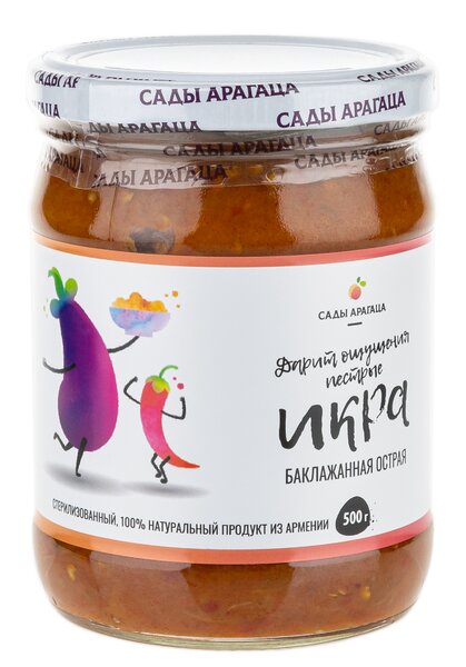 Баклажанная икра острая
