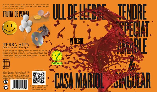 CASA MARIOL ULL DE LLEBRE D.O. TERRA ALTA