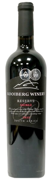 ROOIBERG WINERY SHIRAZ RESERVE ROBERTSON WO