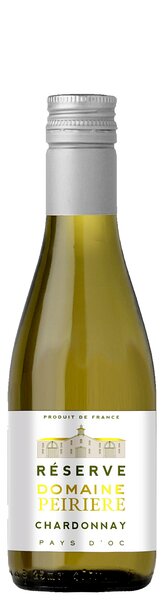 «DOMAINE PEIRIERE RESERVE» CHARDONNAY LANGUEDOC-ROUSSILLON PAYS D'OC