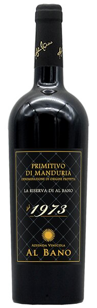«LA RISERVA DI AL BANO DAL 1973» PRIMITIVO DI MANDURIA DOP