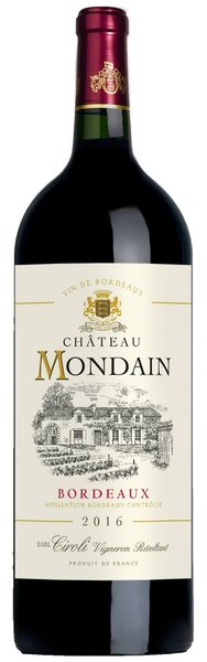 CHÂTEAU MONDAIN  AOC BORDEAUX 1,5L