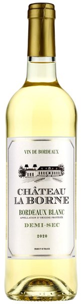 CHATEAU LA BORNE Blanc demi-sec Bordeaux AOP