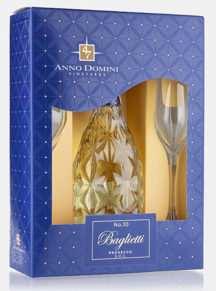47 ANNO DOMINI BAGLIETTI No.10 SPUMANTE  EXTRA DRY PROSECCO D.O.C.