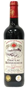 CHATEAU MONSEIGNEUR AOC BLAYE COTES DE BORDEAUX